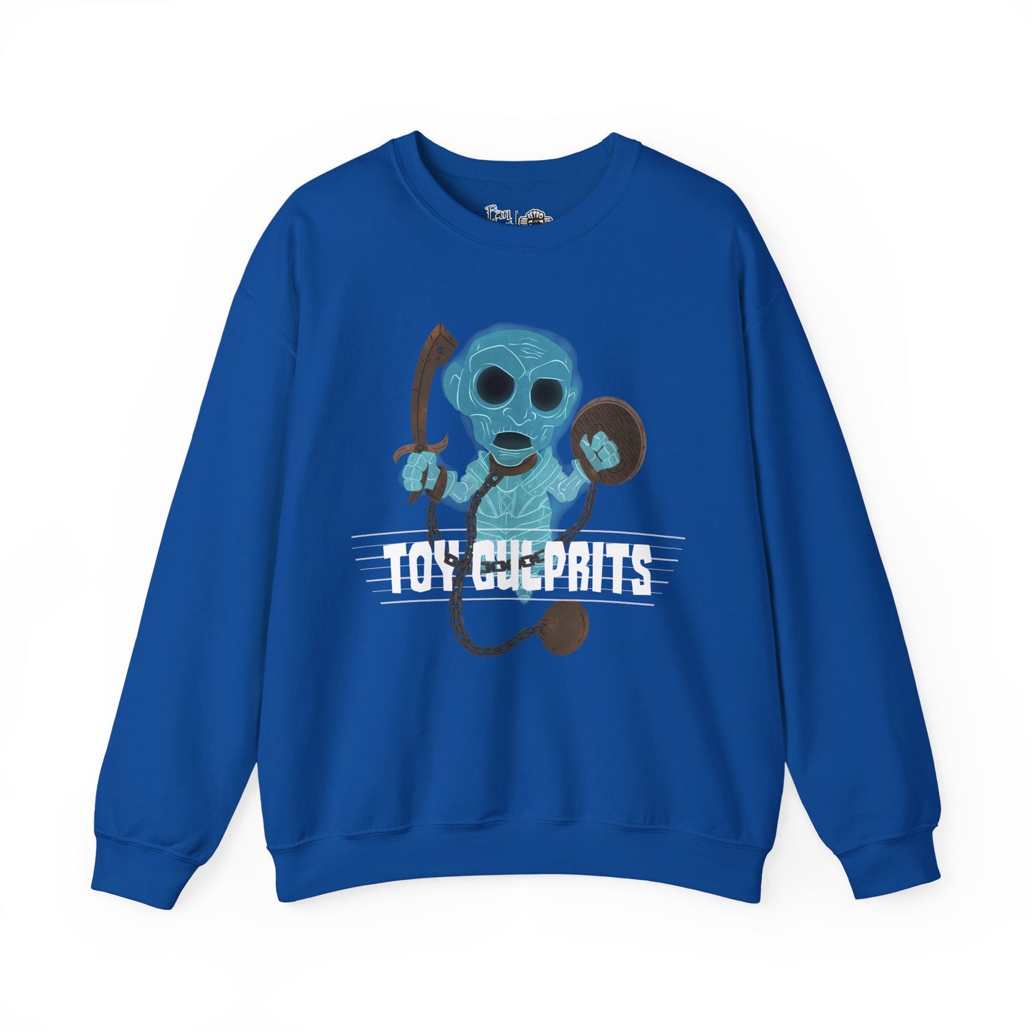 Toy Culprits Blue Ghost | Mythic Legions | Fan Art | Sweatshirt
