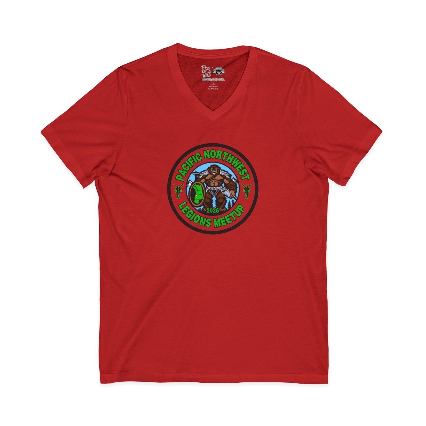 Pacific Northwest Meetup 2026 | Mythic Legions | Fan Art | V-Neck T-Shirt