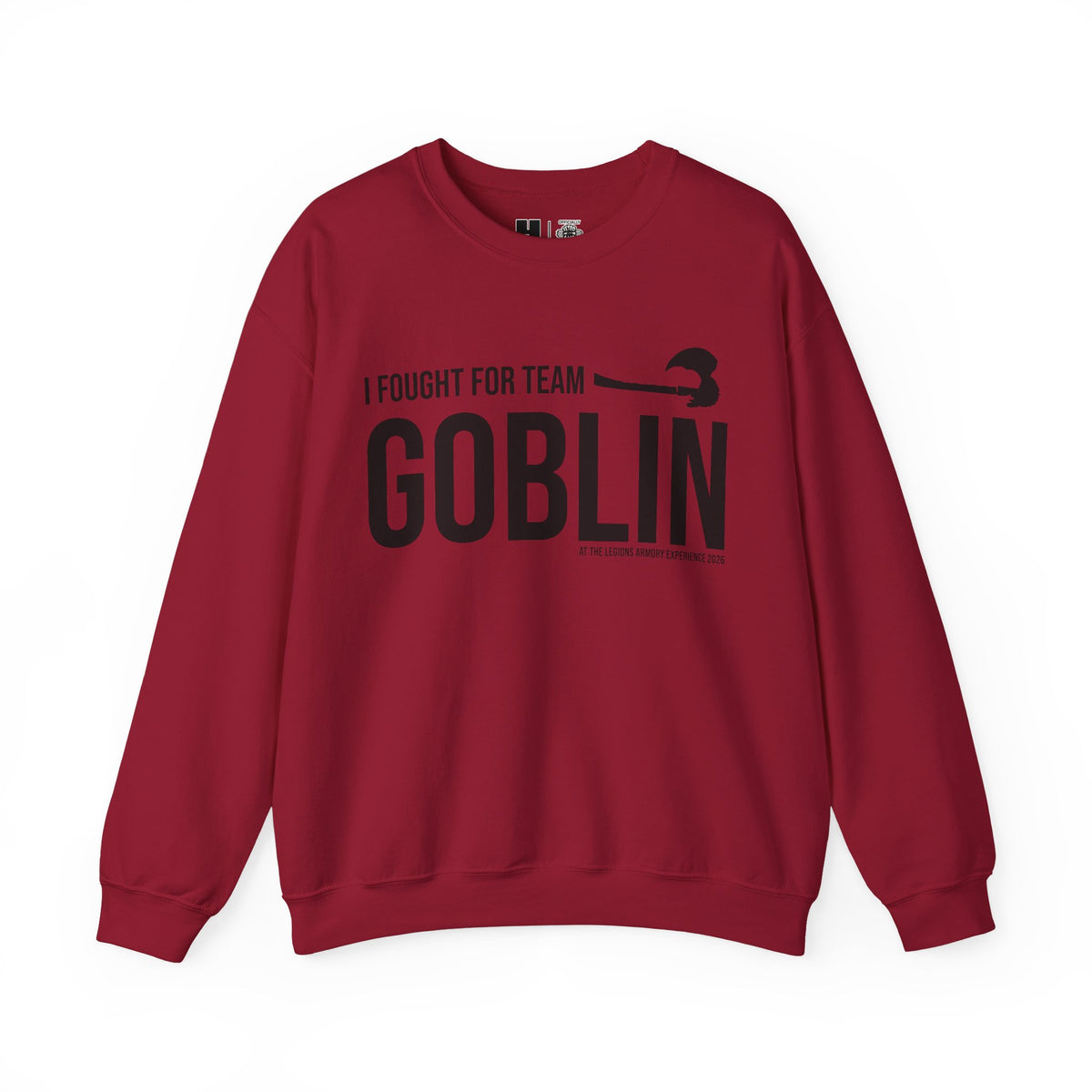 Team Goblin Legions Con 2026 (Black Logo) | Mythic Legions | Sweatshirt