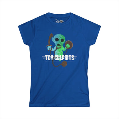 Toy Culprits Blue & Green Ghost | Mythic Legions | Fan Art | Women's T-Shirt
