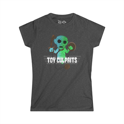 Toy Culprits Blue & Green Ghost | Mythic Legions | Fan Art | Women's T-Shirt