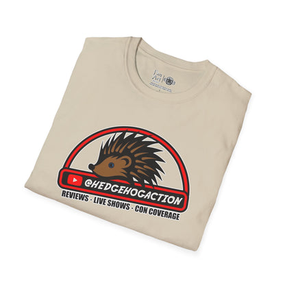 Hedgehog Action Logo | Mythic Legions | Fan Art | Soft T-Shirt