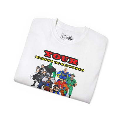 Heroes of Offworld | Mythic Legions | Fan Art | Standard T-Shirt