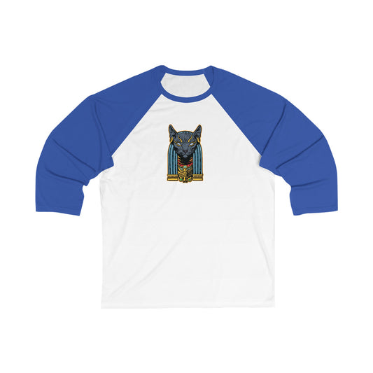 Bastet | Figura Obscura | 3\4 Sleeve Baseball T-Shirt