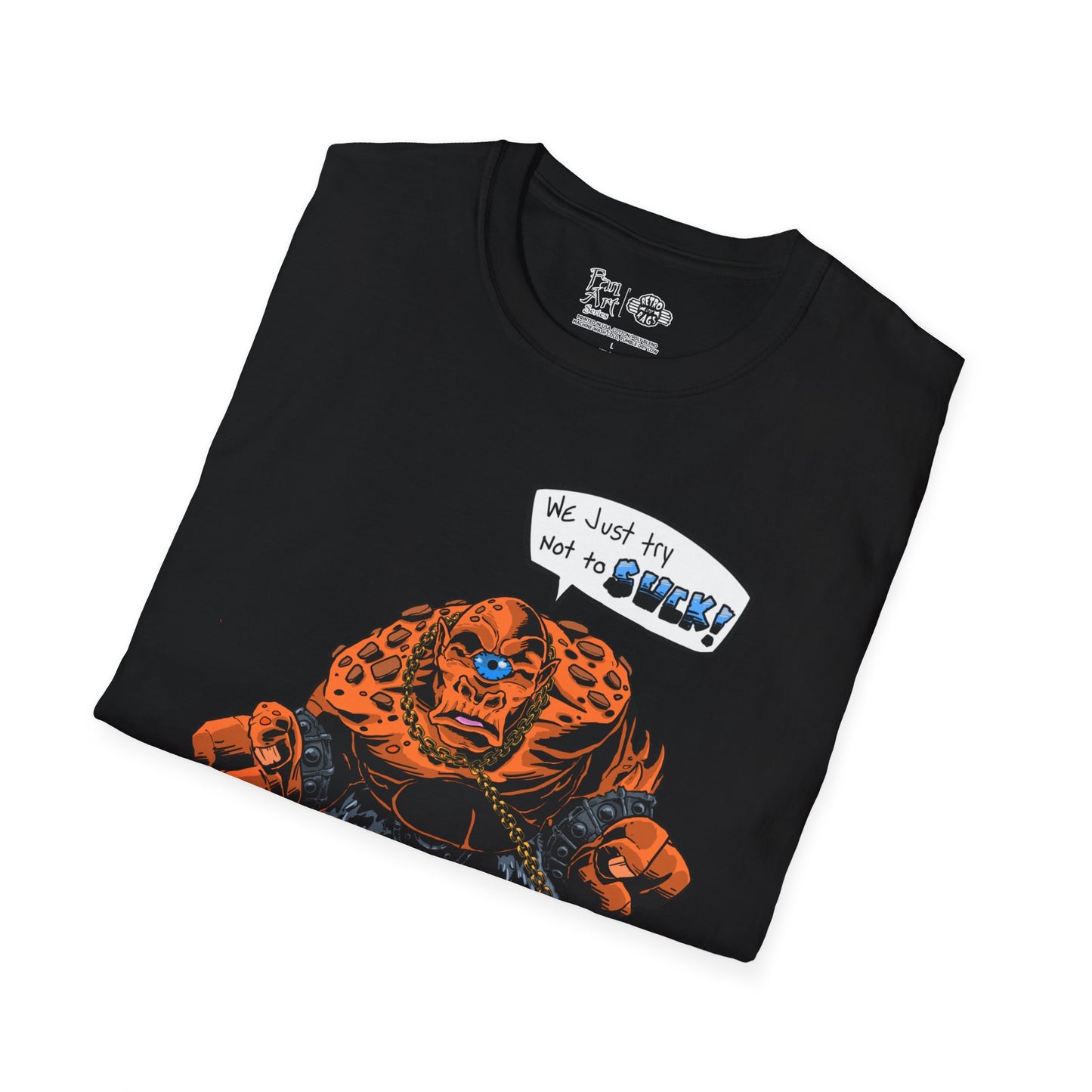CB's Birthday Brontus | Mythic Legions | Fan Art | Soft T-Shirt