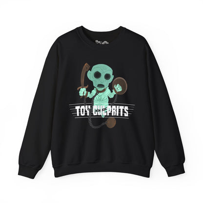 Toy Culprits Green Ghost | Mythic Legions | Fan Art | Sweatshirt