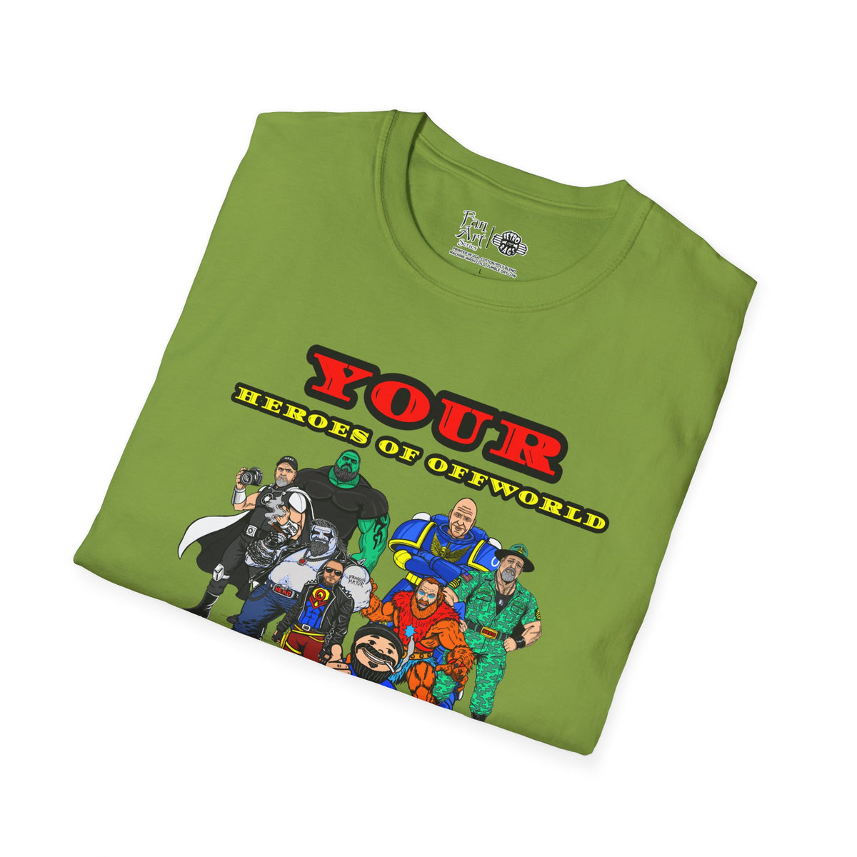 Heroes of Offworld | Mythic Legions | Fan Art | Soft T-Shirt
