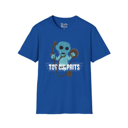 Toy Culprits Blue Ghost | Mythic Legions | Fan Art | Soft T-Shirt