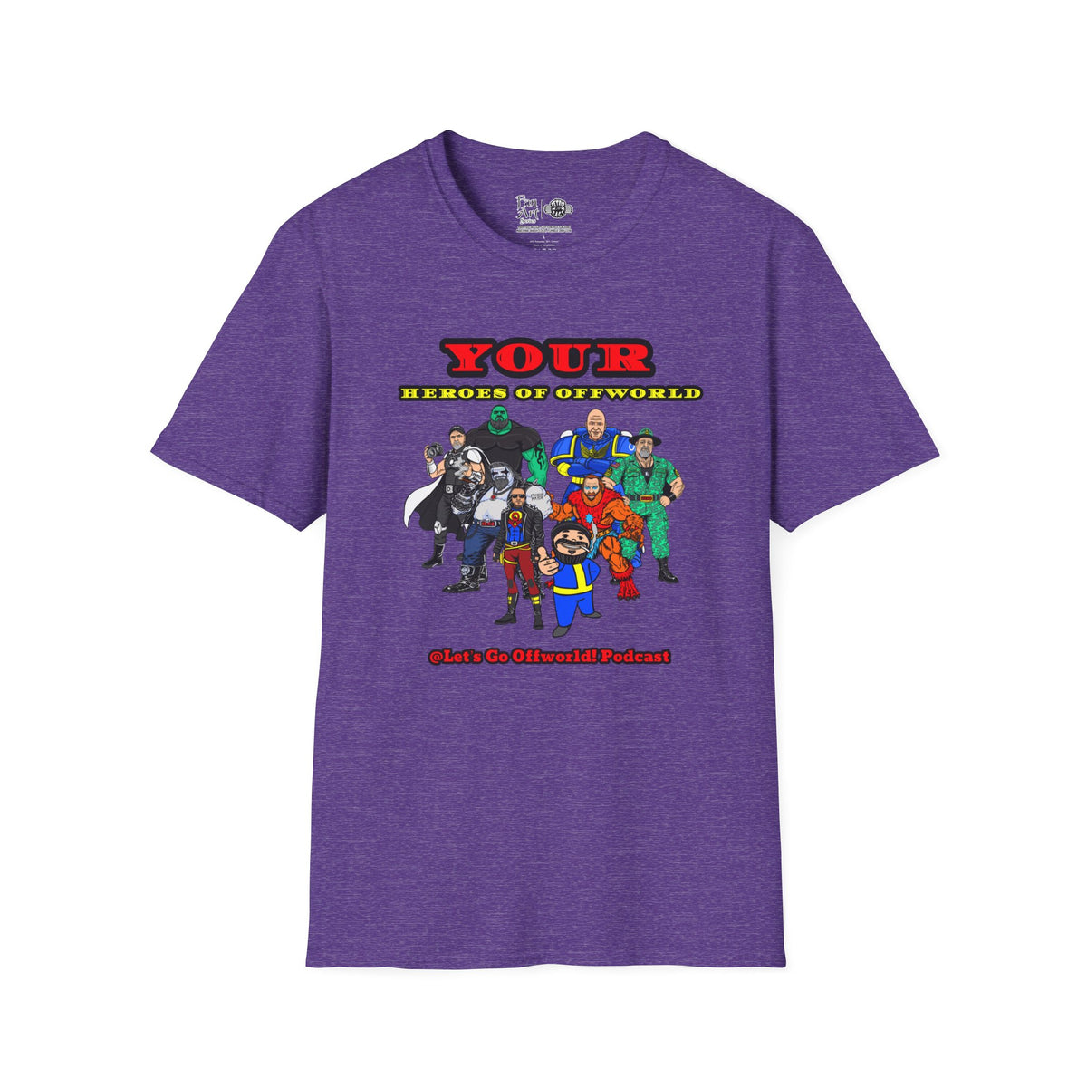 Heroes of Offworld | Mythic Legions | Fan Art | Soft T-Shirt