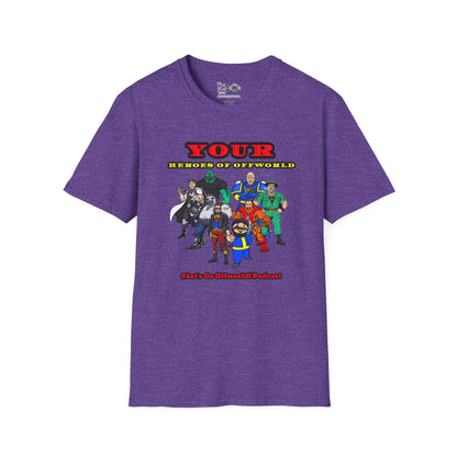 Heroes of Offworld | Mythic Legions | Fan Art | Soft T-Shirt