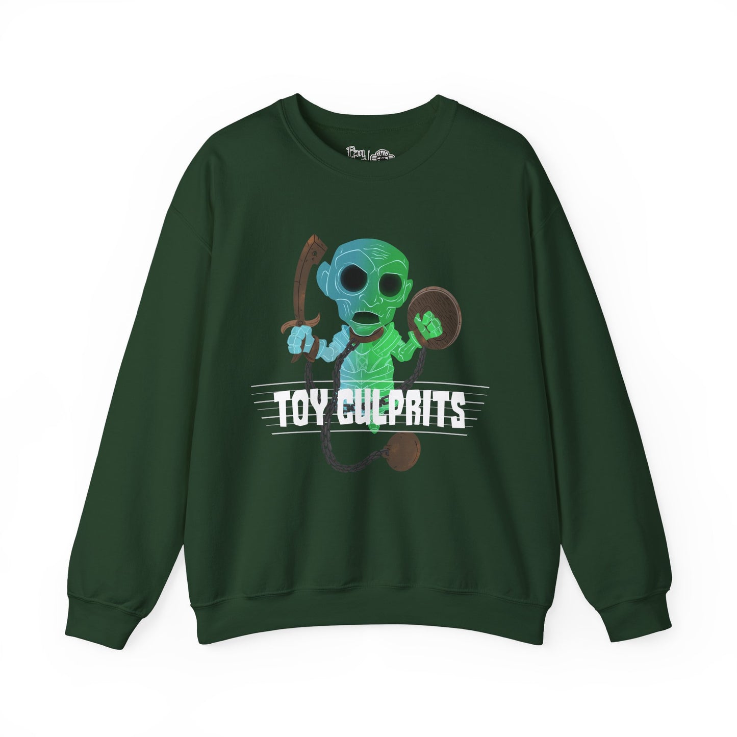 Toy Culprits Blue & Green Ghost | Mythic Legions | Fan Art | Sweatshirt