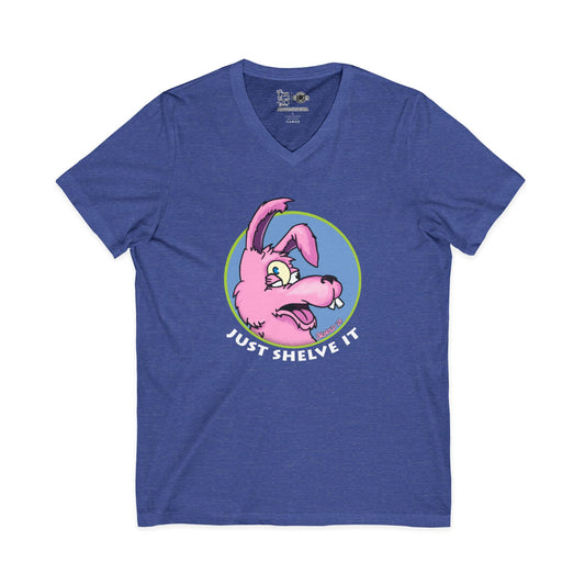 Just Shelve It Logo | Mythic Legions | Fan Art | V-Neck T-Shirt
