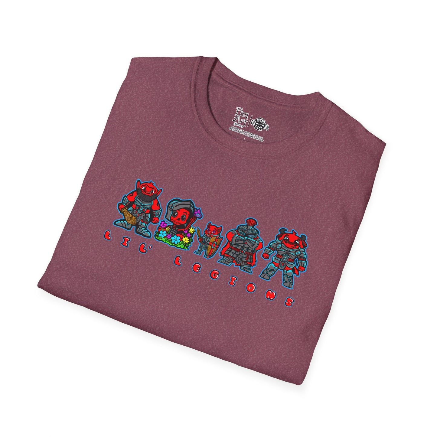 Lil' Legions | Mythic Legions | Fan Art | Soft T-Shirt