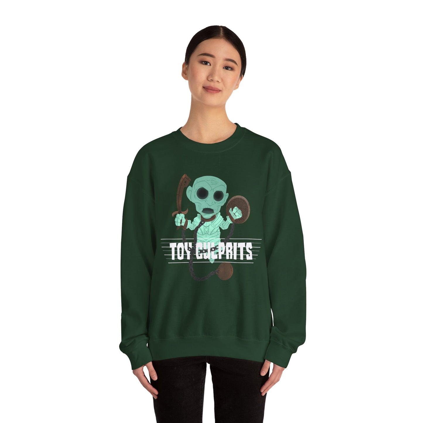 Toy Culprits Green Ghost | Mythic Legions | Fan Art | Sweatshirt