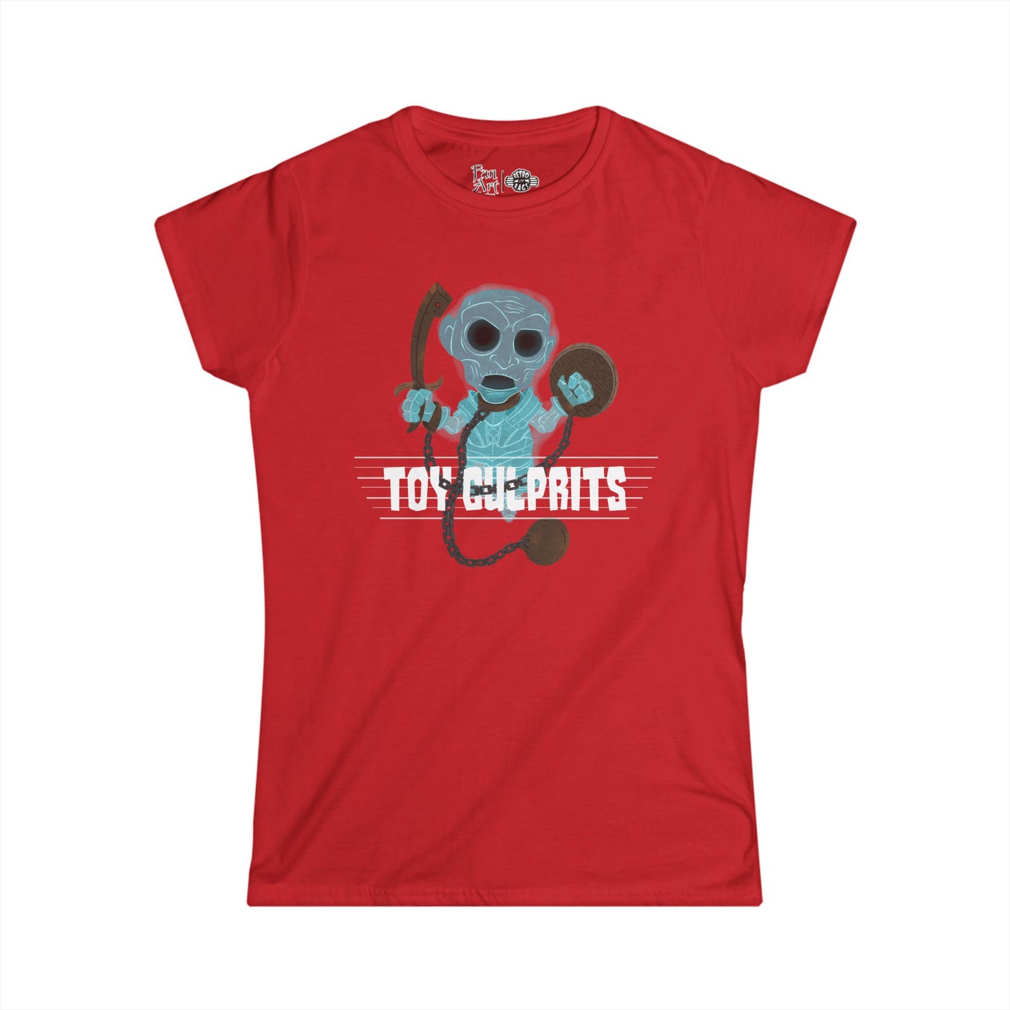 Toy Culprits Blue Ghost | Mythic Legions | Fan Art | Women's T-Shirt