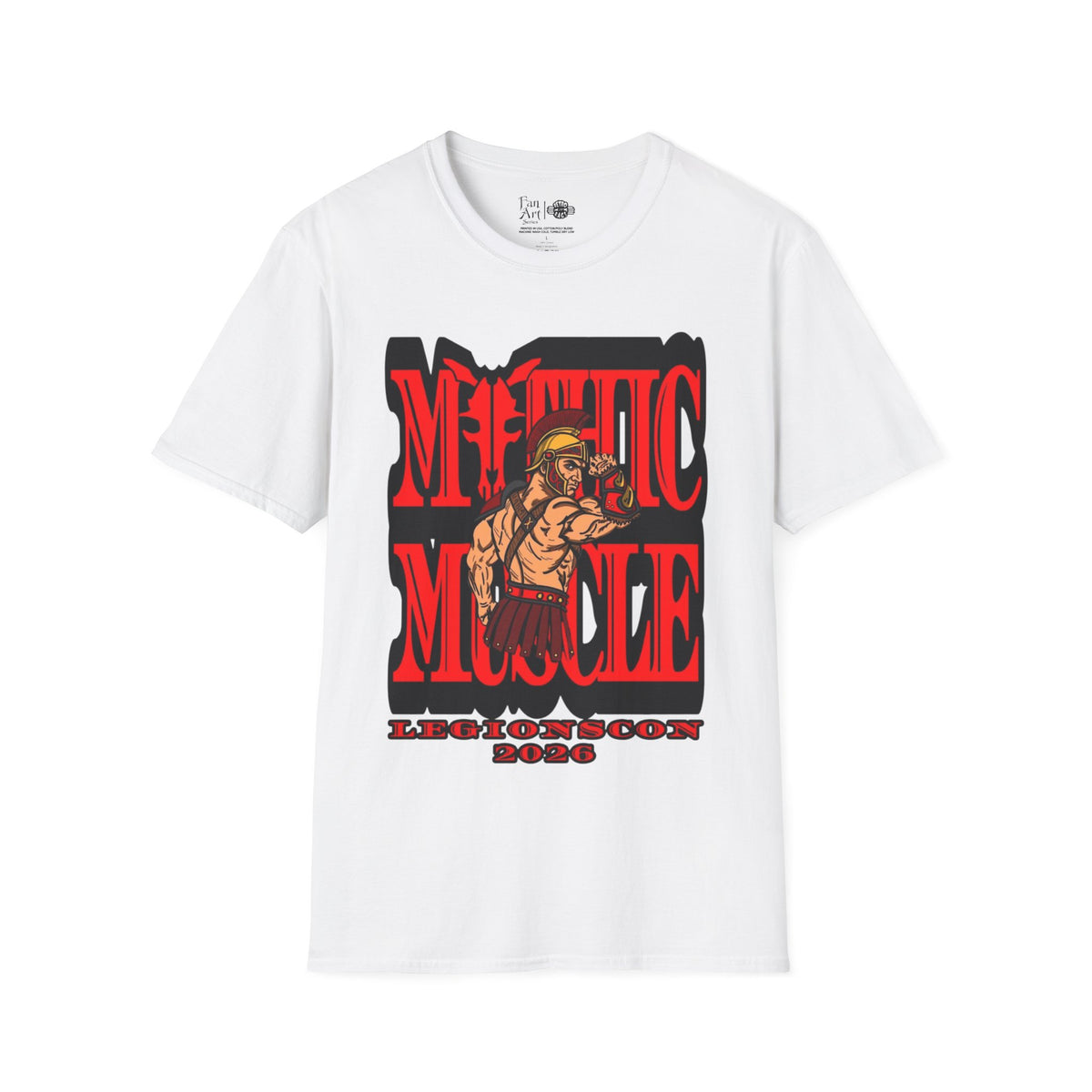 Mythic Muscle LC 2026 | Mythic Legions | Fan Art | Soft T-Shirt