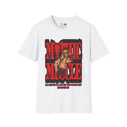 Mythic Muscle LC 2026 | Mythic Legions | Fan Art | Soft T-Shirt
