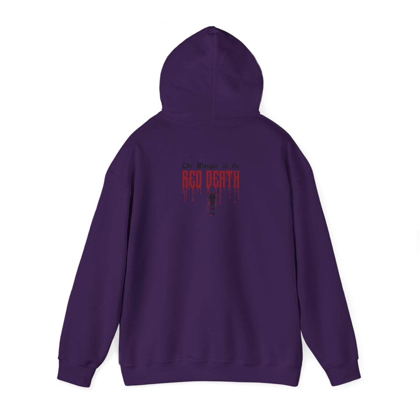 Masque of the Red Death, The | Black/Red | Figura Obscura | Pullover Hoodie