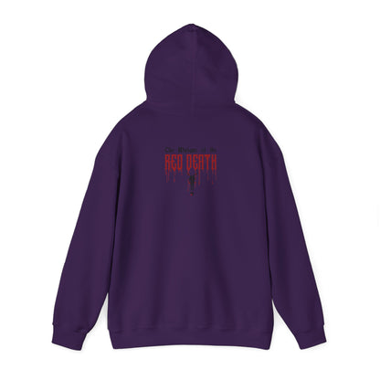 Masque of the Red Death, The | Black/Red | Figura Obscura | Pullover Hoodie