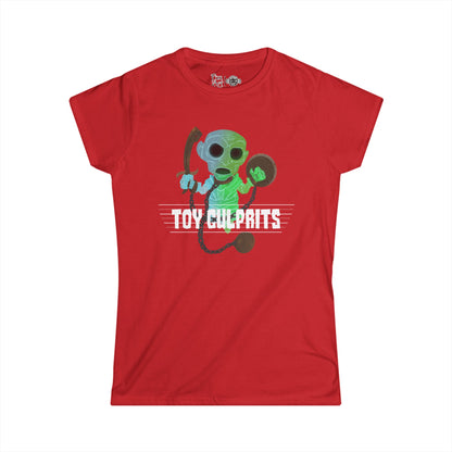 Toy Culprits Blue & Green Ghost | Mythic Legions | Fan Art | Women's T-Shirt