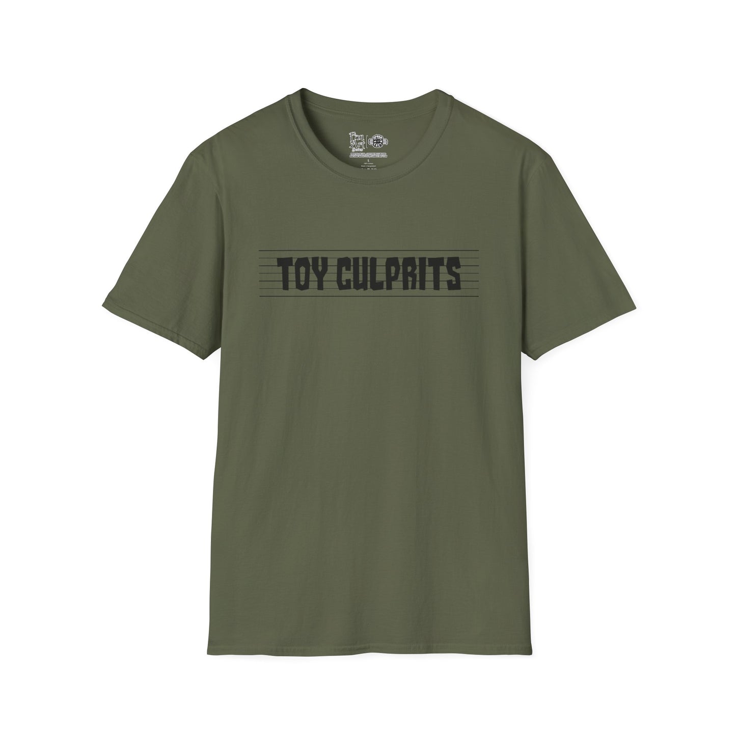 Toy Culprits Black Logo | Mythic Legions | Fan Art | Soft T-Shirt