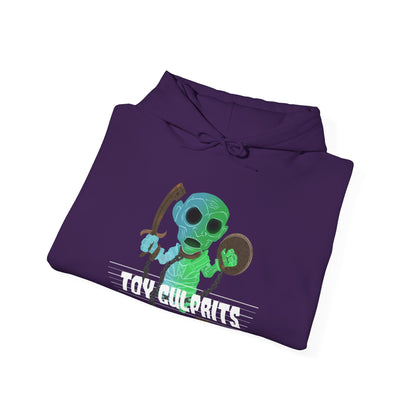Toy Culprits Blue & Green Ghost | Mythic Legions | Fan Art | Pullover Hoodie