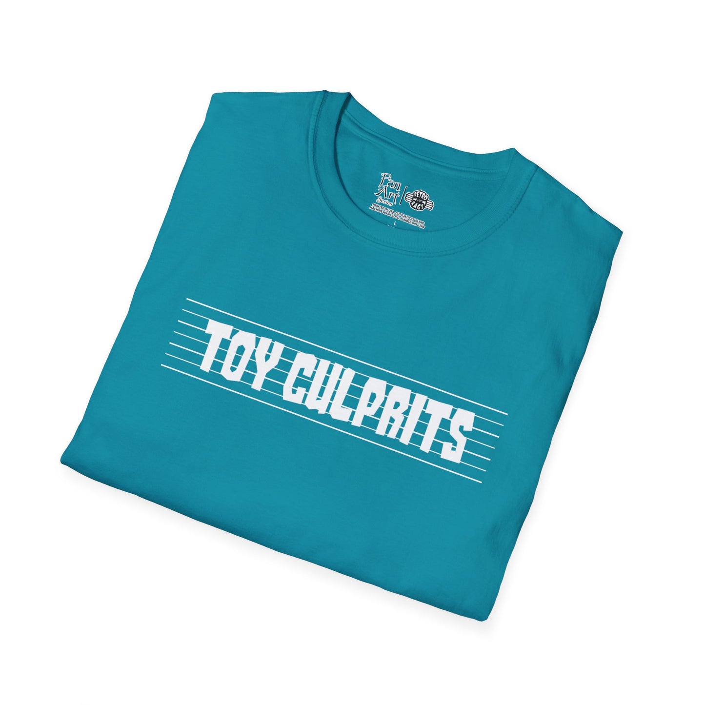 Toy Culprits White Logo | Mythic Legions | Fan Art | Soft T-Shirt