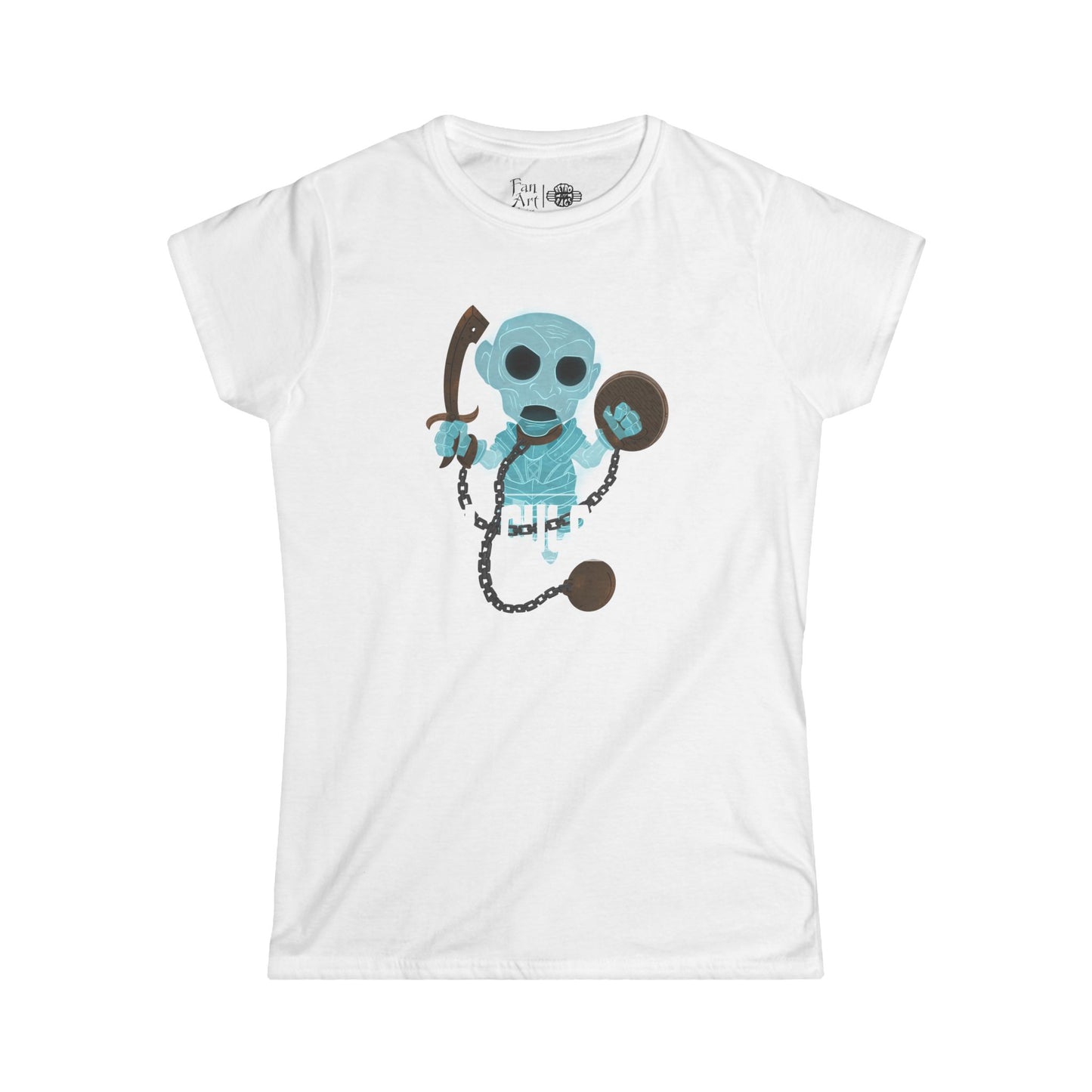 Toy Culprits Blue Ghost | Mythic Legions | Fan Art | Women's T-Shirt
