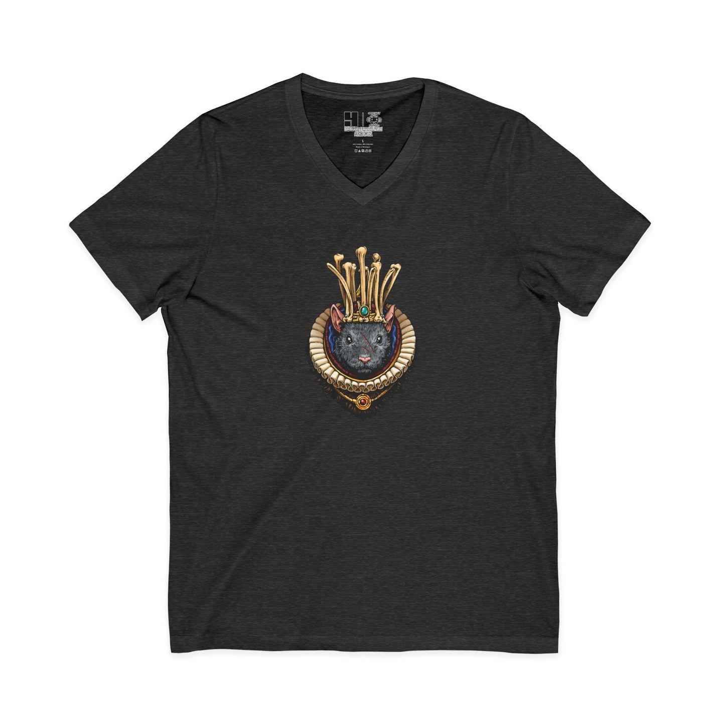 Mouse King | Figura Obscura | V-Neck T-Shirt
