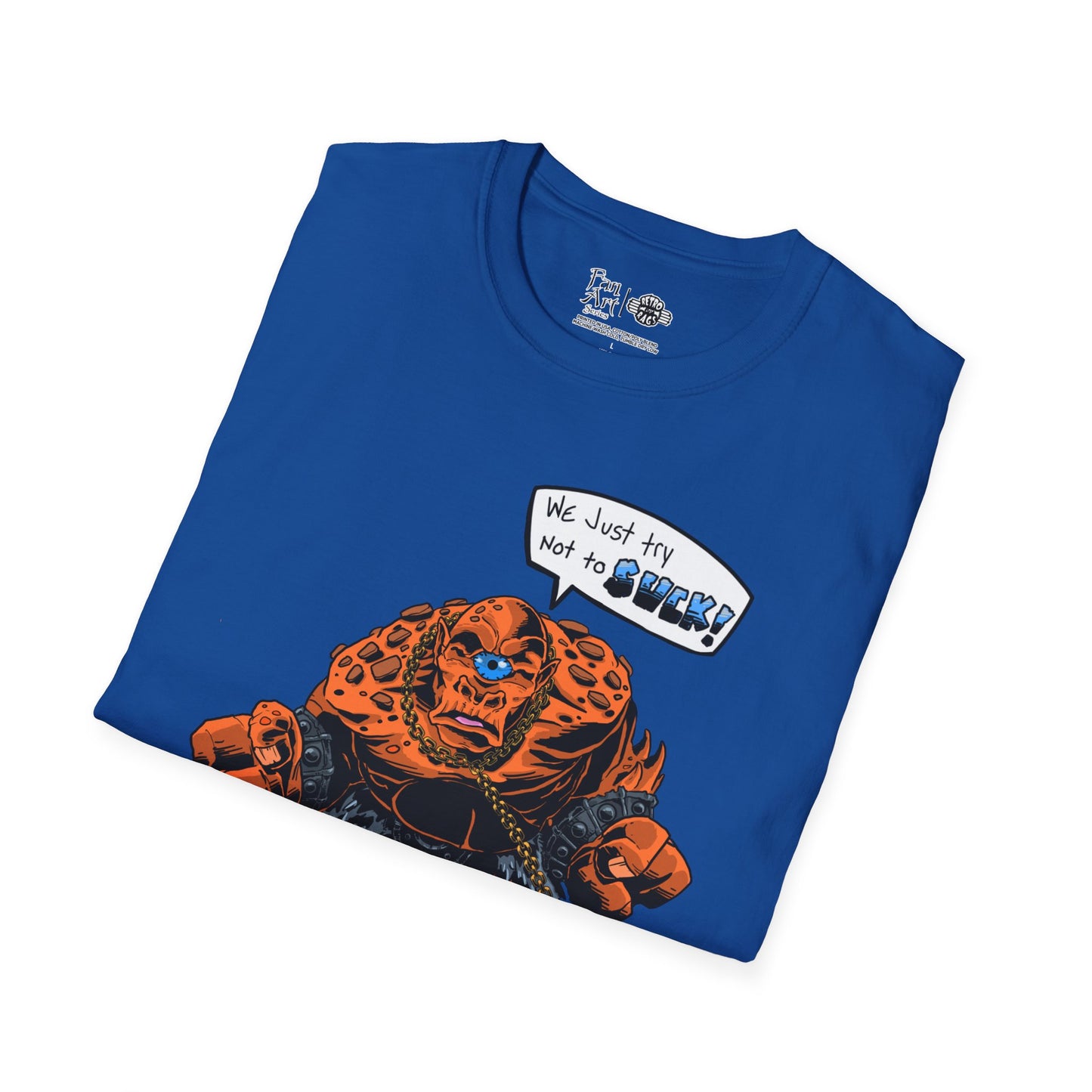 CB's Birthday Brontus | Mythic Legions | Fan Art | Soft T-Shirt