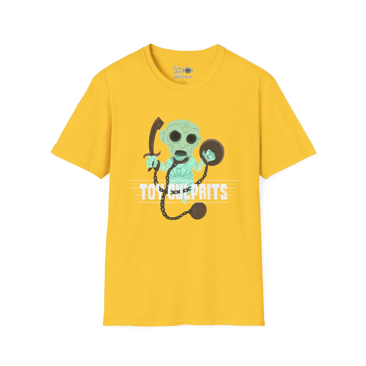 Toy Culprits Green Ghost | Mythic Legions | Fan Art | Soft T-Shirt