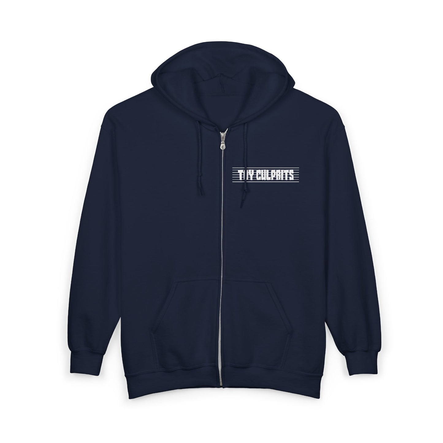 Toy Culprits White Logo | Mythic Legions | Fan Art | Full Zip Hoodie