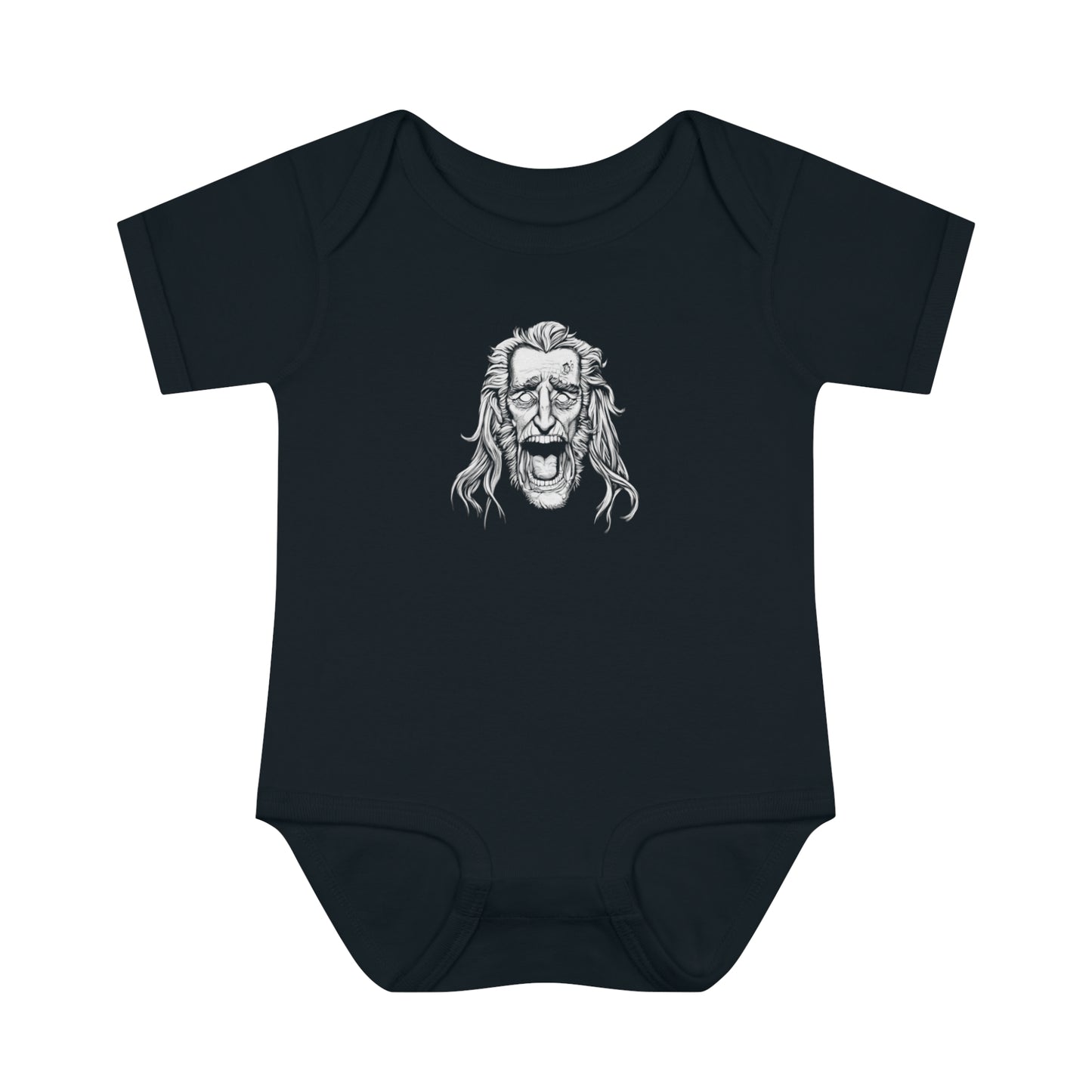 Jacob Marley | White | Figura Obscura | Baby Bodysuit