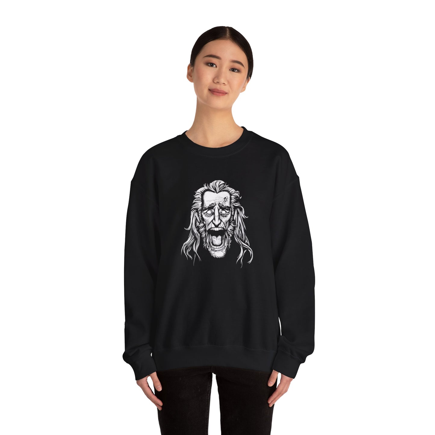 Jacob Marley | White | Figura Obscura | Sweatshirt