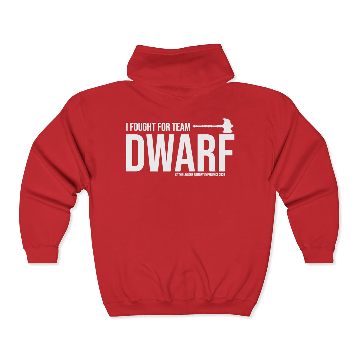 Team Dwarf Legions Con 2026  | Mythic Legions | Full Zip Hoodie
