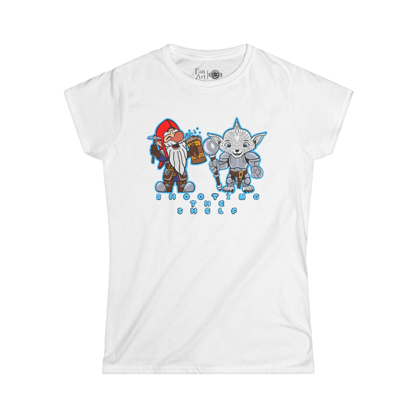 Shooting the Shelf | Mythic Legions | Fan Art | Women's T-Shirt