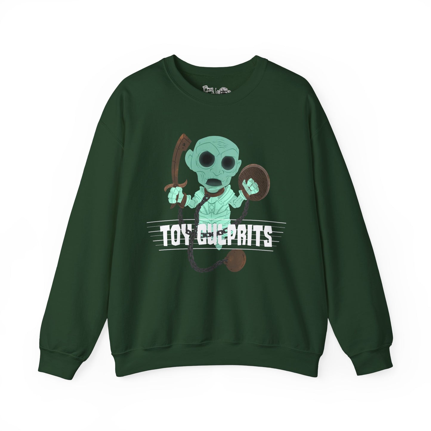 Toy Culprits Green Ghost | Mythic Legions | Fan Art | Sweatshirt