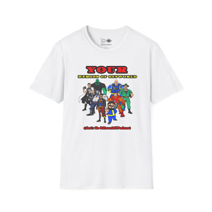 Heroes of Offworld | Mythic Legions | Fan Art | Soft T-Shirt