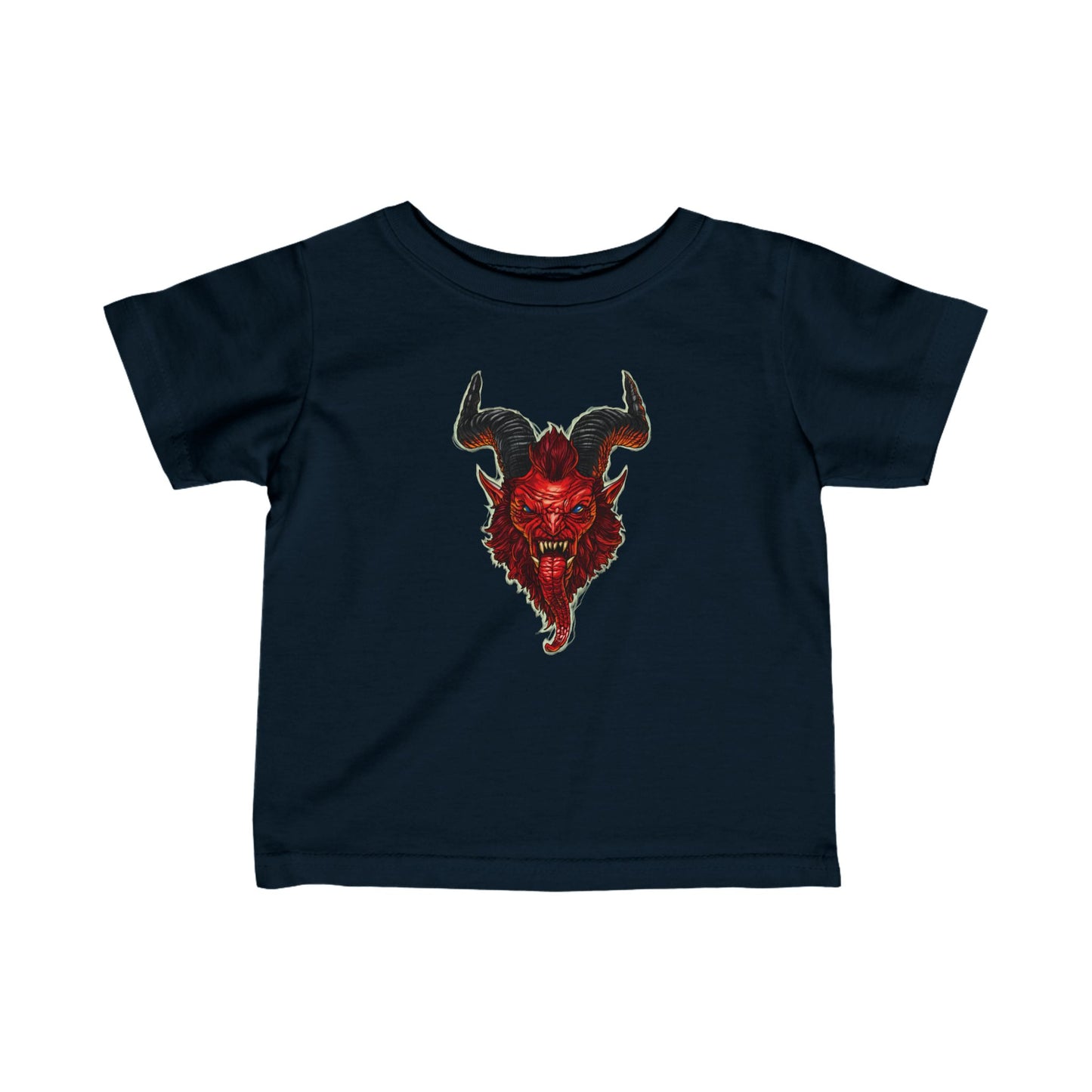 Krampus v2 Red | Figura Obscura | Infant T-Shirt