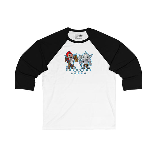Shooting the Shelf | Mythic Legions | Fan Art | 3\4 Sleeve Baseball T-Shirt
