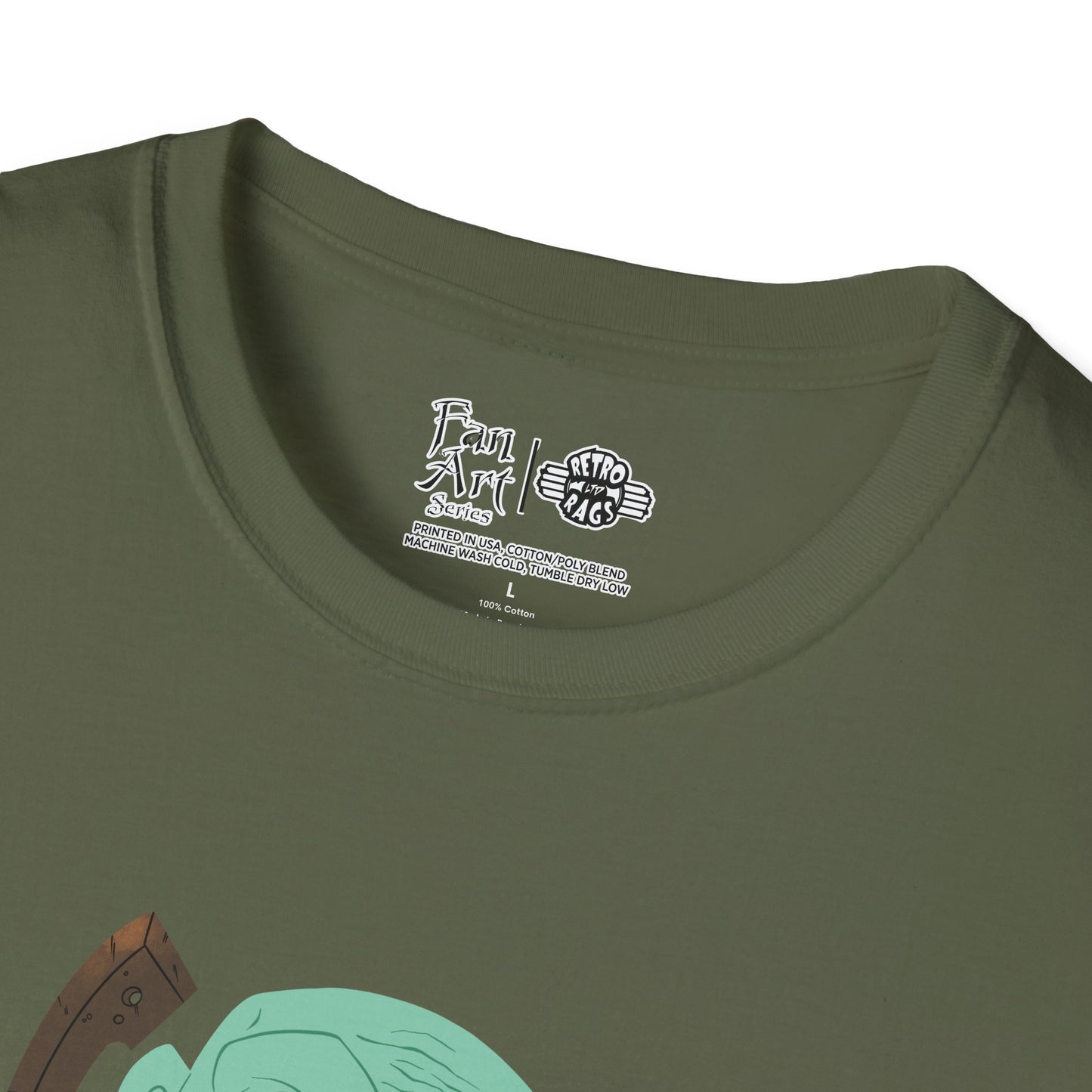 Toy Culprits Green Ghost | Mythic Legions | Fan Art | Soft T-Shirt