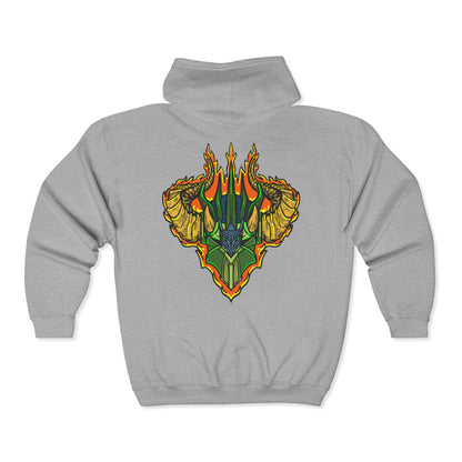 Sir Benegarr | Mythic Legions | Fan Art | Full Zip Hoodie