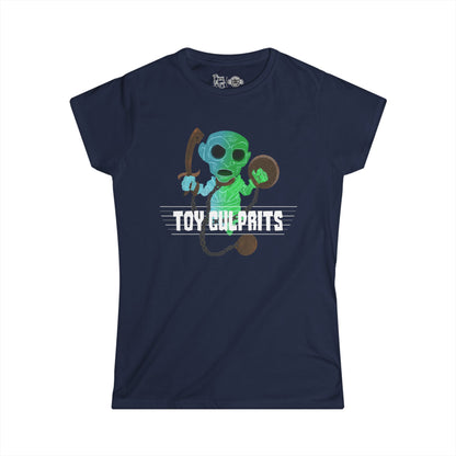 Toy Culprits Blue & Green Ghost | Mythic Legions | Fan Art | Women's T-Shirt