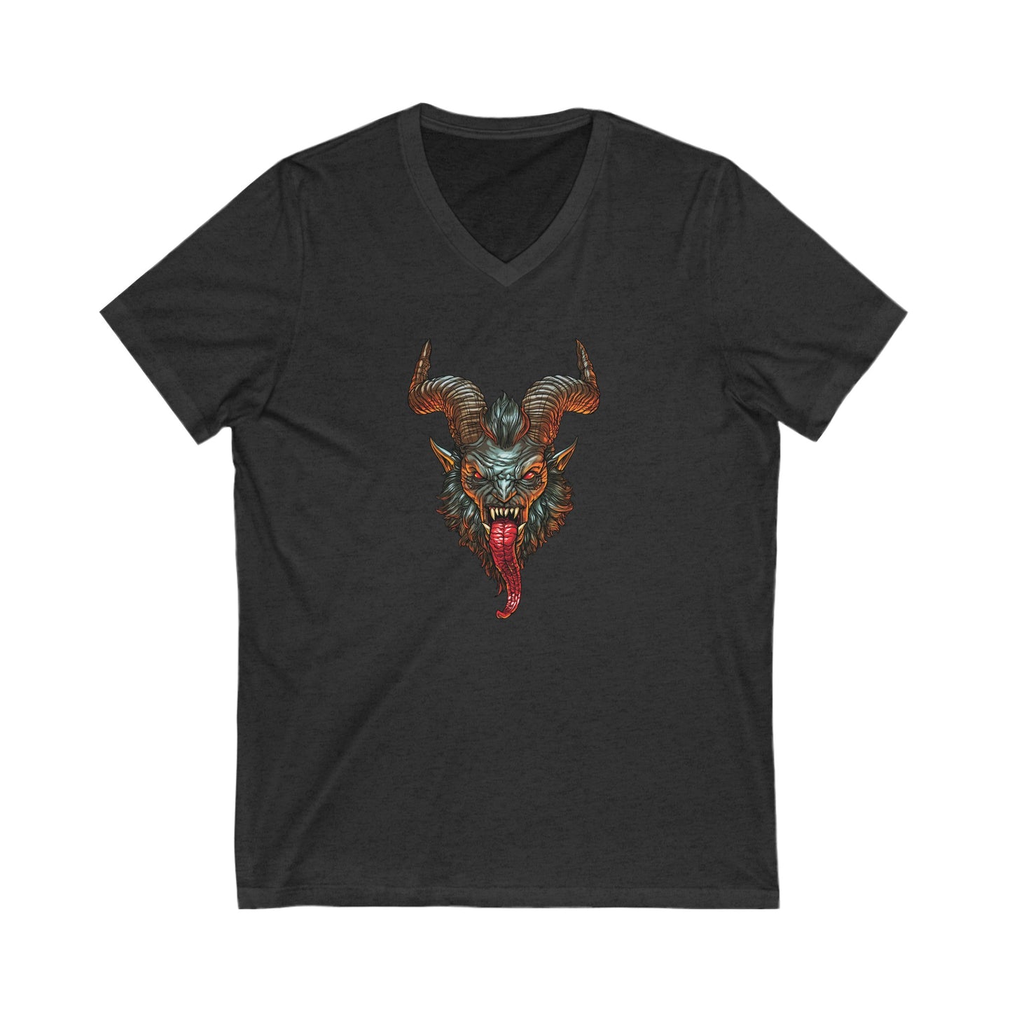 Krampus v1 | Figura Obscura | V-Neck T-Shirt