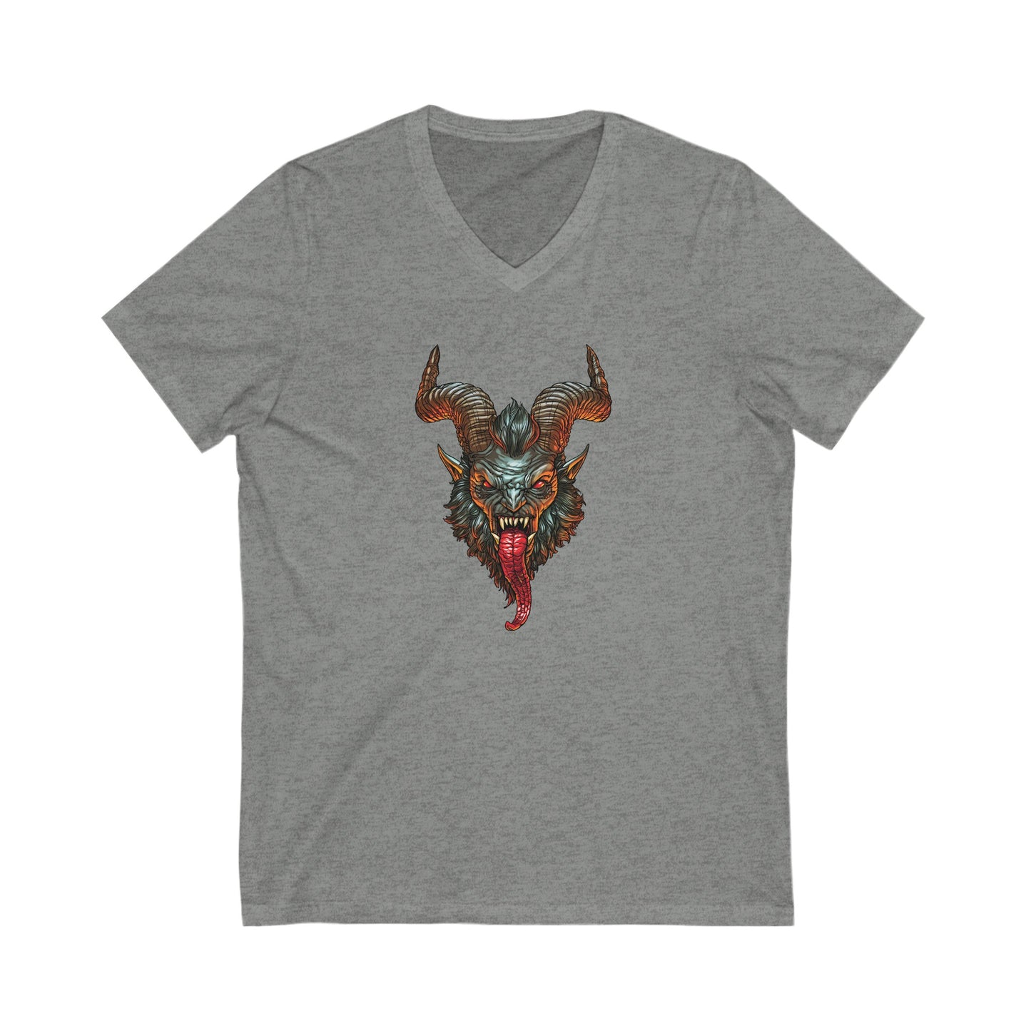 Krampus v1 | Figura Obscura | V-Neck T-Shirt