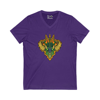 Sir Benegarr | Mythic Legions | Fan Art | V-Neck T-Shirt