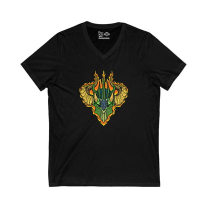 Sir Benegarr | Mythic Legions | Fan Art | V-Neck T-Shirt