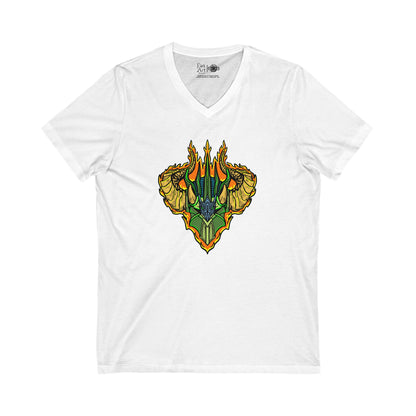 Sir Benegarr | Mythic Legions | Fan Art | V-Neck T-Shirt