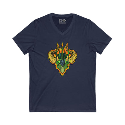 Sir Benegarr | Mythic Legions | Fan Art | V-Neck T-Shirt