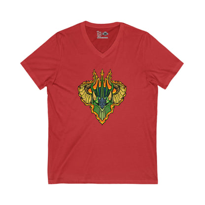 Sir Benegarr | Mythic Legions | Fan Art | V-Neck T-Shirt
